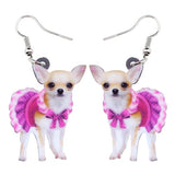 Women Chihuahua Earrings - Mercentury